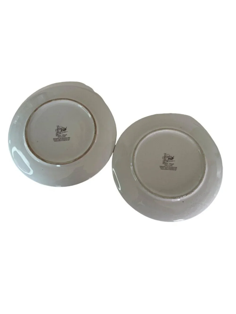 Susan Winget The Studio Shop Bohemian Butterfly Salad Dessert Plates Pristine
